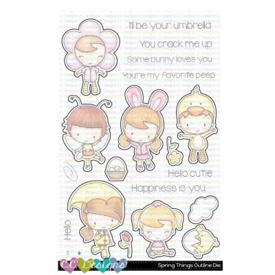 C.C. Designs Dies - Spring Things